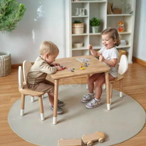 Bee Smart Safir Meşe 2 Sandalyeli Set